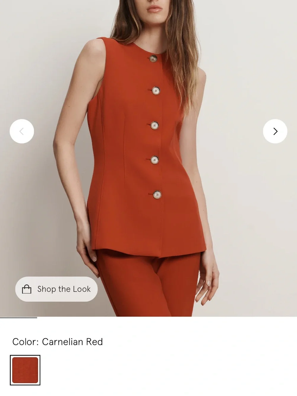 Veronica Beard Jessup Tailored Vest